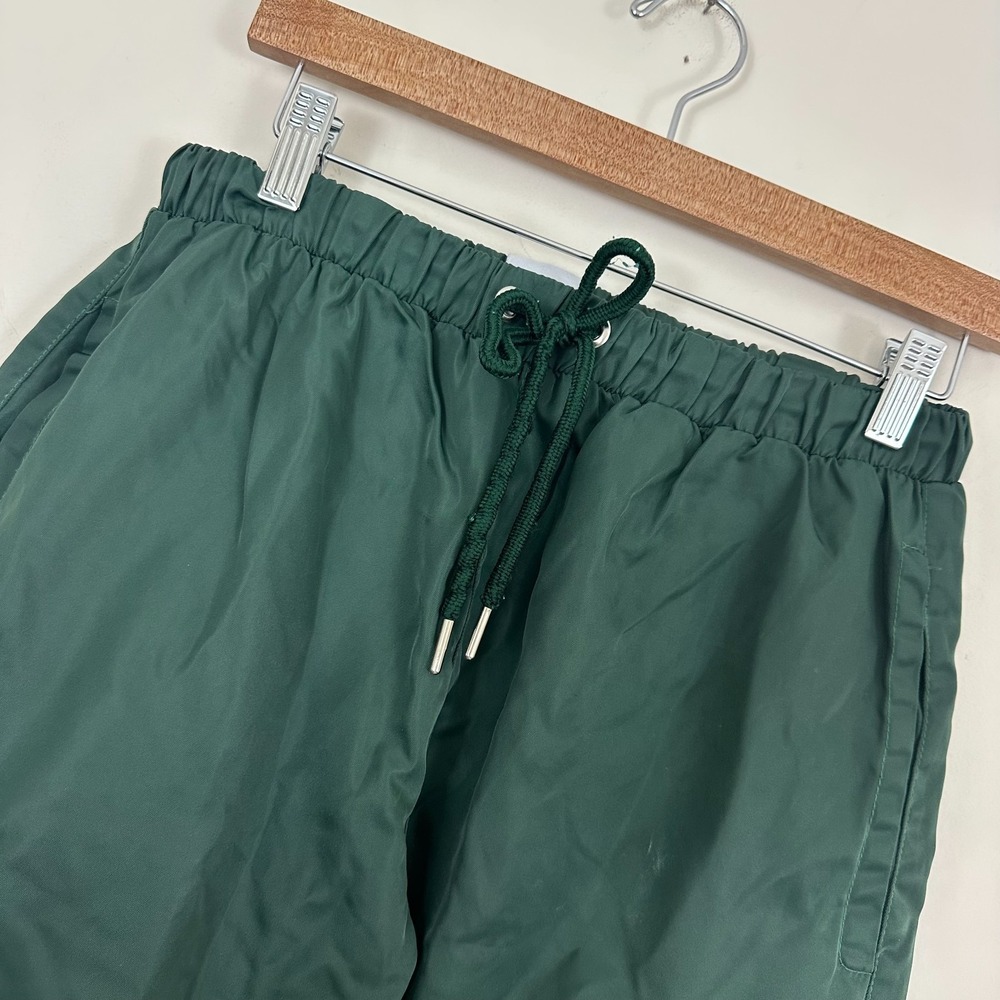 Zella Fermani Utility Cargo Pants Dark Green Mid Rise Drawstring Women’s XS